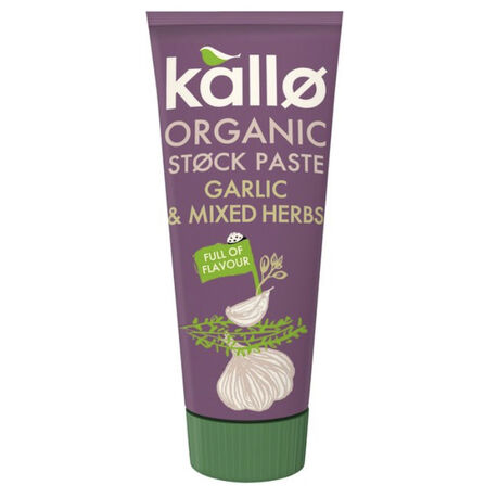 Kallo Organic Garlic & Mixed Herbs Stock Paste 100g