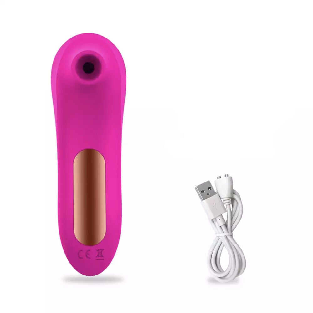Nessus Play dark pink 10 mode clit sucker and USB charging