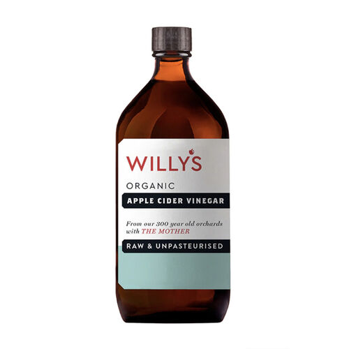 Willy's Organic Apple Cider Vinegar With The Mother 1L