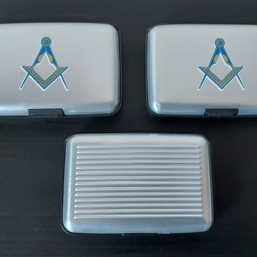 Credit Card Holder Square and Compass