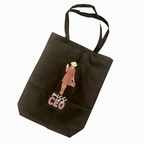 Miss CEO Cotton canvas Tote bag