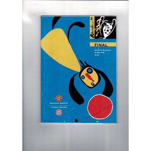 European Cup Final / Champions League Football Programmes