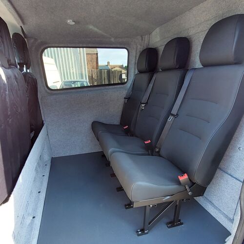 M1 Crash Tested Crew Seats with Removable Head rest