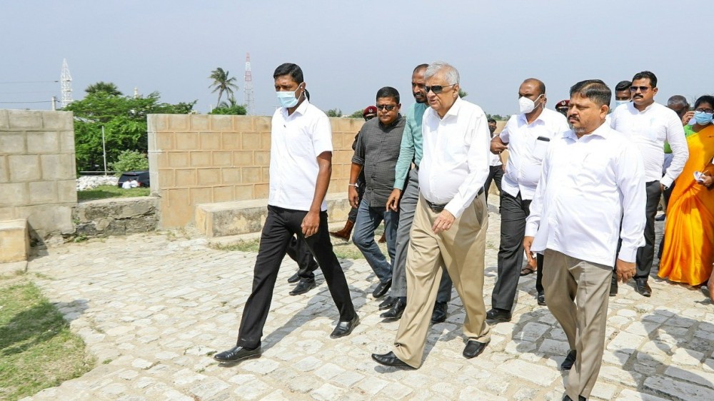 ஜனாதிபதி ரணில் மன்னாருக்கு கண்காணிப்பு விஜயத்தை மேற்கொண்டார்.