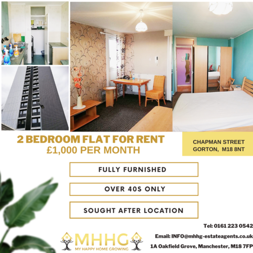 2 Bedroom Flat for Rent