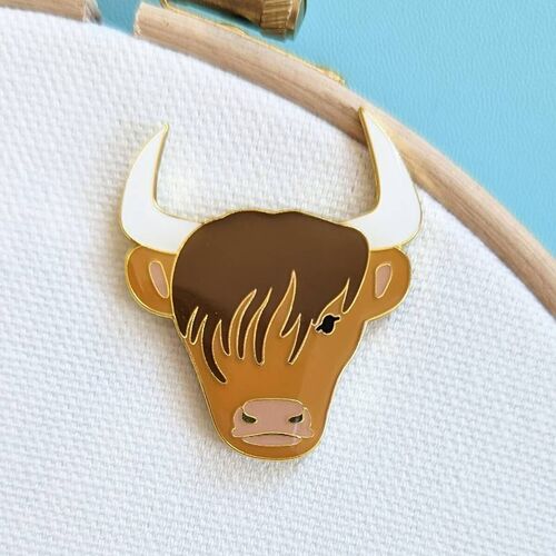 Paraffle Highland Coo Magnetic Needle Minder