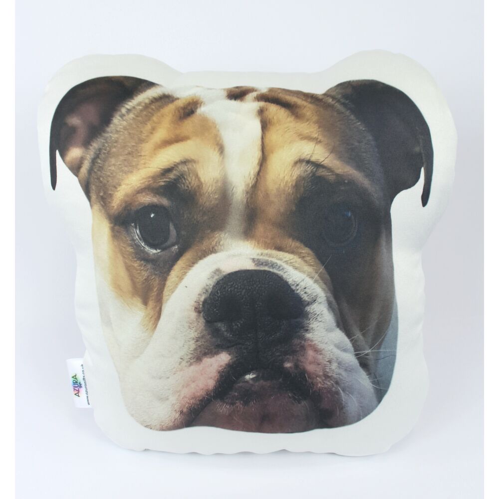 Personalised Pet Head Shaped Cushion, Single Sided