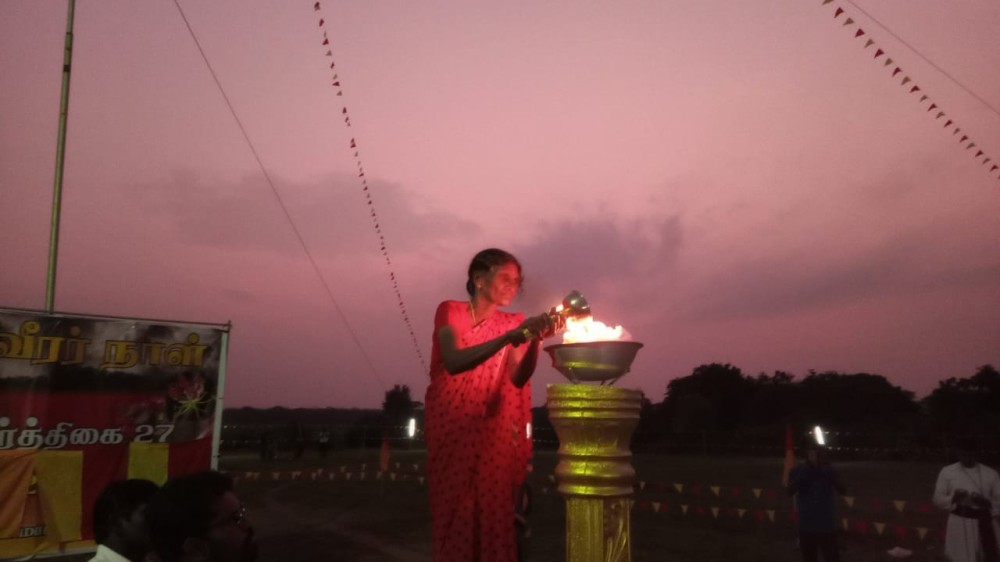 மன்னாரில் மாவீரர்களாக விதைக்கப்பட்டவர்களுக்கு அஞ்சலி