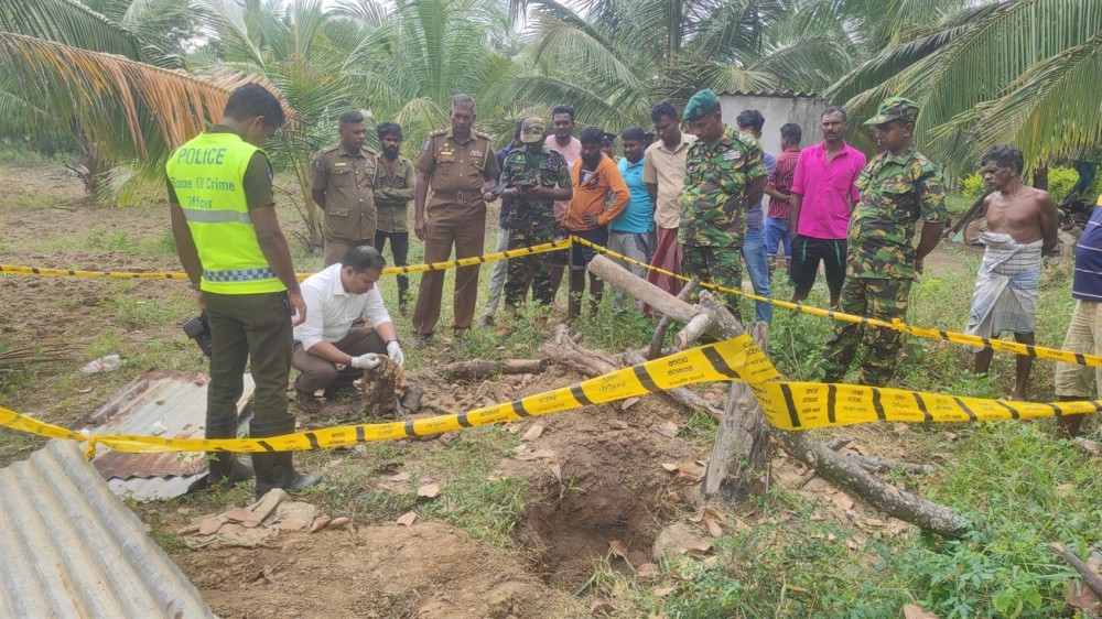 புதுக்குடியிருப்பு பகுதியில் மனித எச்சங்கள்