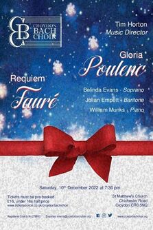 Poster Gallery | Croydon Bach Choir
