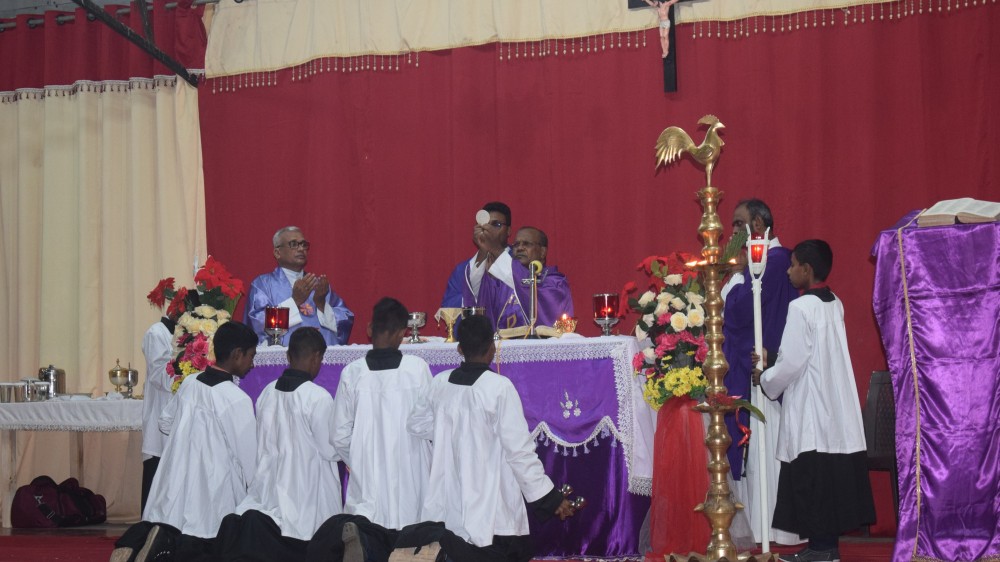 பேசாலை ஆலய விழாவின் நவநாட்களின் இரண்டாம் நாள்