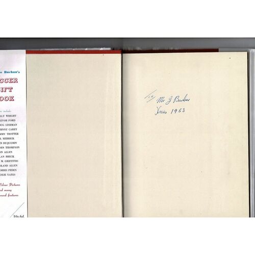 Charles Buchan soccer gift book 1953/54 1st Edition