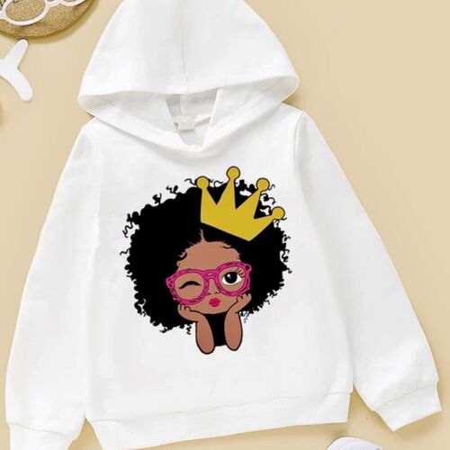 Cute Girl Crown Hoodie
