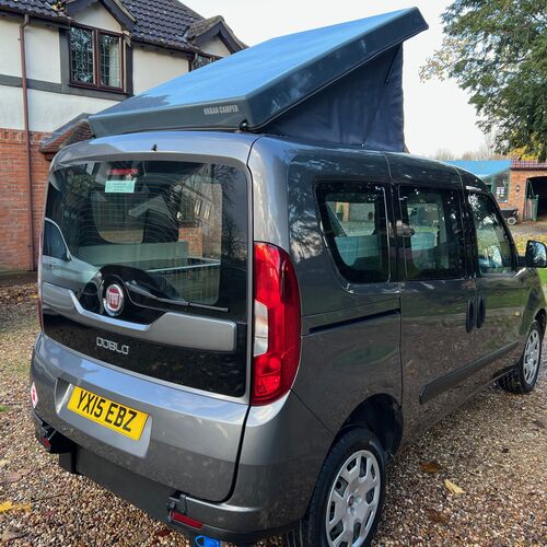 2015 Fiat Doblo Camper Van 2 Berth 1.6 MJet Automatic 39k Miles Pro Conversion