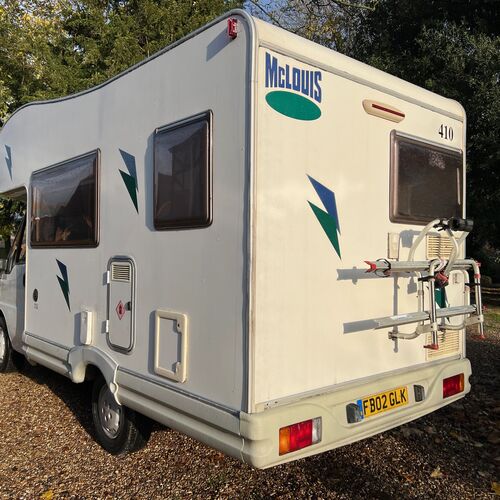 2002 McLouis Lagan 410 Motorhome 5 Berth 2.0 JTD 5.6m Fiat Ducato - 1 OWNER