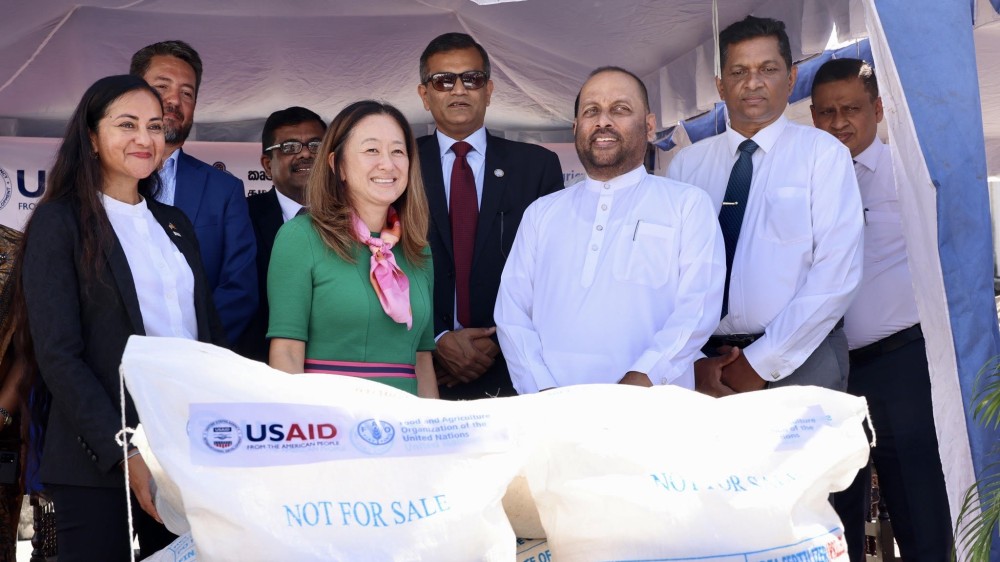 United States Provides 9,300 Metric Tons of Fertilizer to Paddy Farmers in Sri Lanka