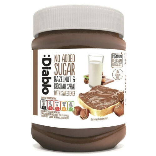Diablo No Added Sugar Hazelnut Chocolate Spread 350g