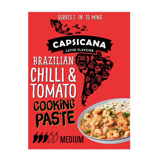 Capsicana Brazilian Chilli & Tomato Cooking Paste 60g