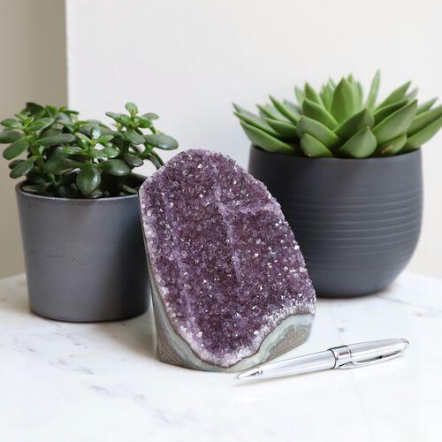 Amethyst Free Standing Geode