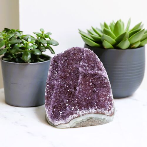 Amethyst Free Standing Geode