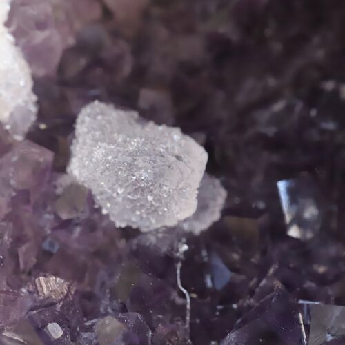 Amethyst Free standing Geode