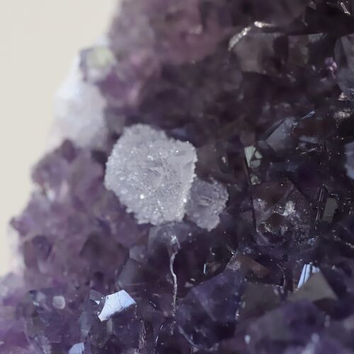 Amethyst Free standing Geode