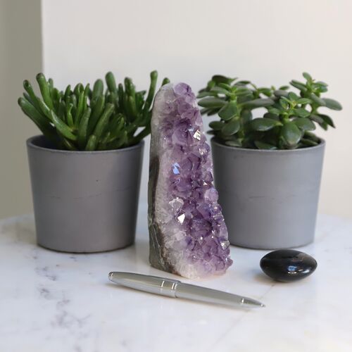 Amethyst Free Standing Geode