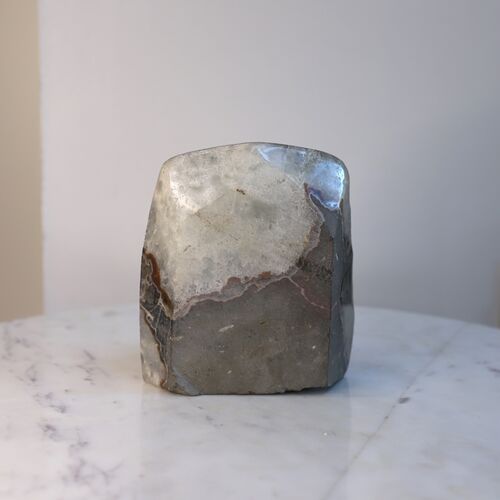 Titanium Amethyst Geode Crystal