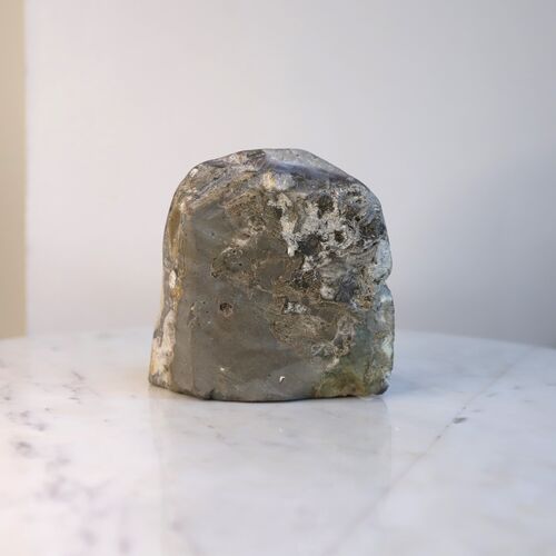 Titanium Amethyst Geode Crystal