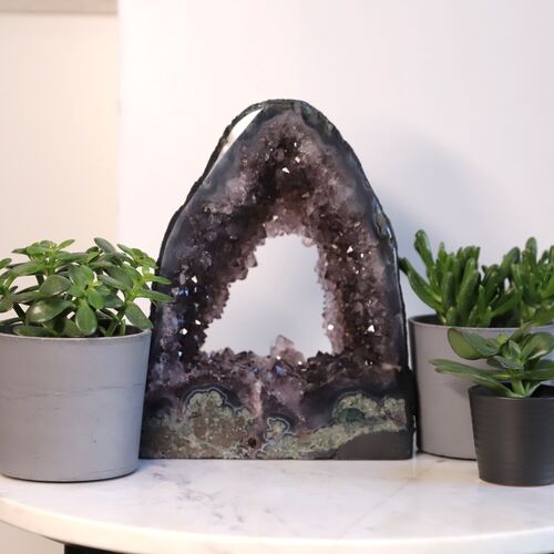 Amethyst Geode Crystal Portal