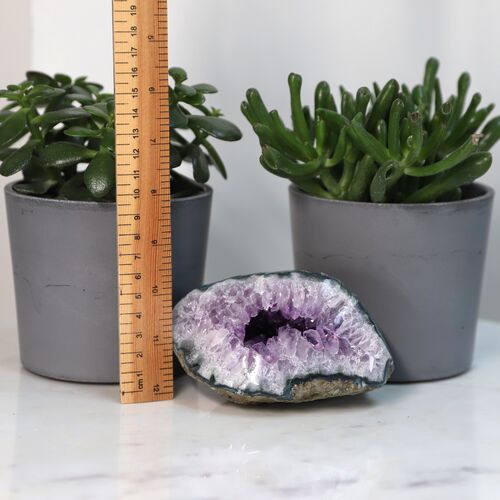 Amethyst Mini Cave Geode Crystal