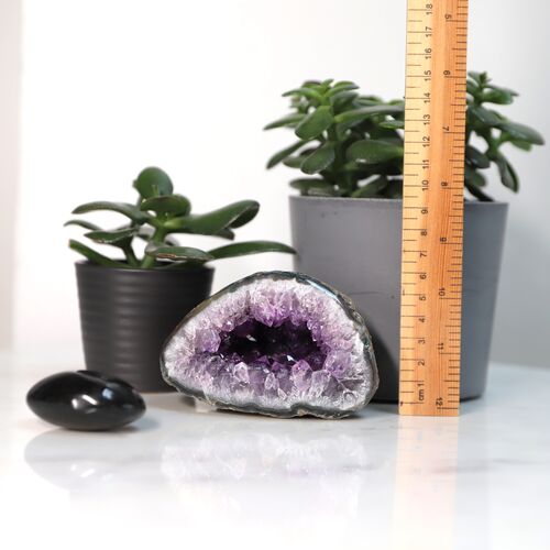 Amethyst Mini Cave Geode Crystal