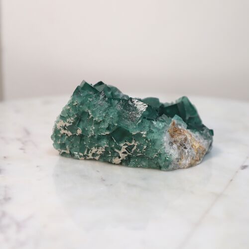 Green Fluorite Natural Cluster