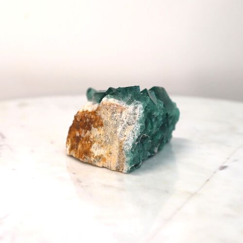 Green Fluorite Natural Cluster