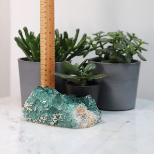 Green Fluorite Natural Cluster