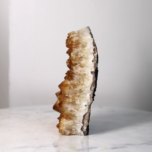 Citrine Free Standing Geode