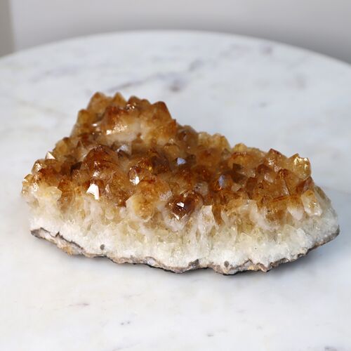 Citrine Free Standing Geode