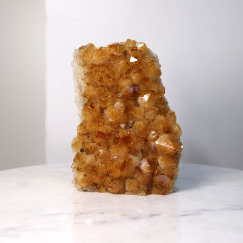 Citrine Free Standing Geode