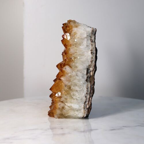 Citrine Free Standing Geode