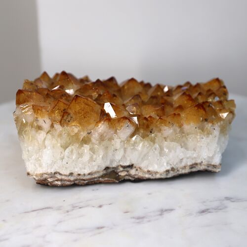 Citrine Free Standing Geode