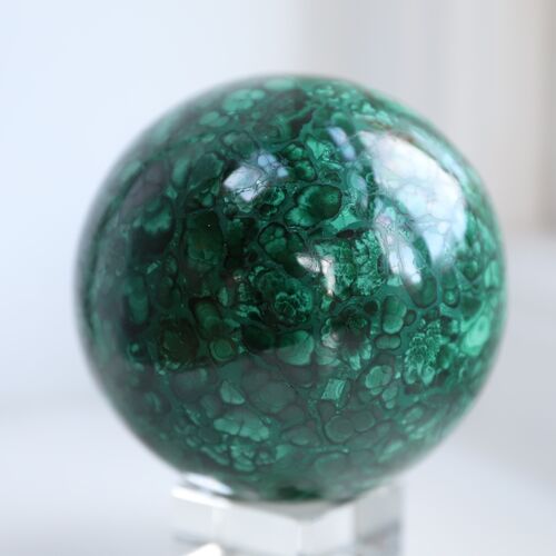 Malachite Crystal Sphere