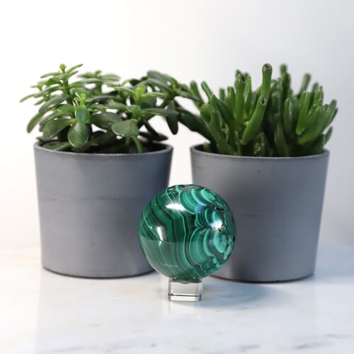 Malachite Polished Sphere