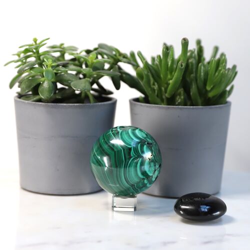 Malachite Polished Sphere