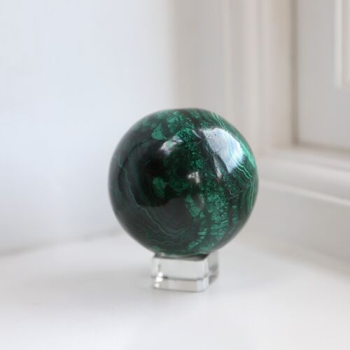 Malachite Polished Sphere