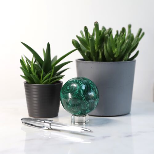 Malachite Polished Sphere