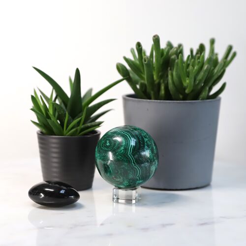 Malachite Polished Sphere
