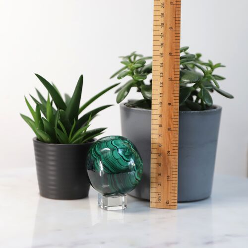 Malachite Polished Sphere
