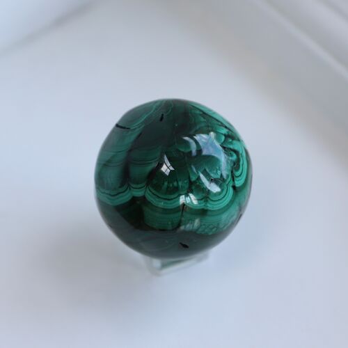 Malachite Polished Sphere