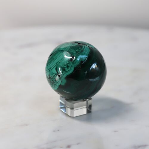 Malachite Polished Sphere