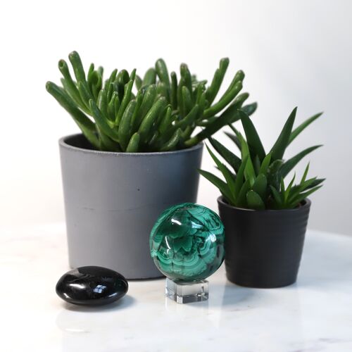 Malachite Polished Sphere